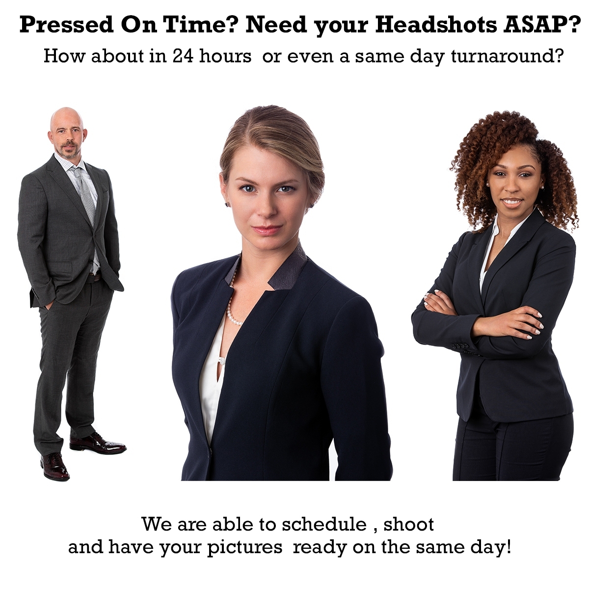 Raleigh Headshot Photography Fast Turnaround